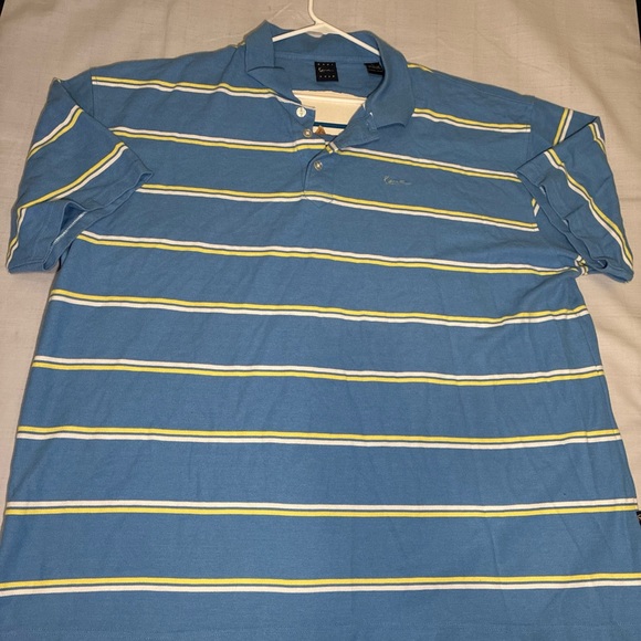 Y2K Kani Gold Polo Shirt 4XL - Picture 1 of 5